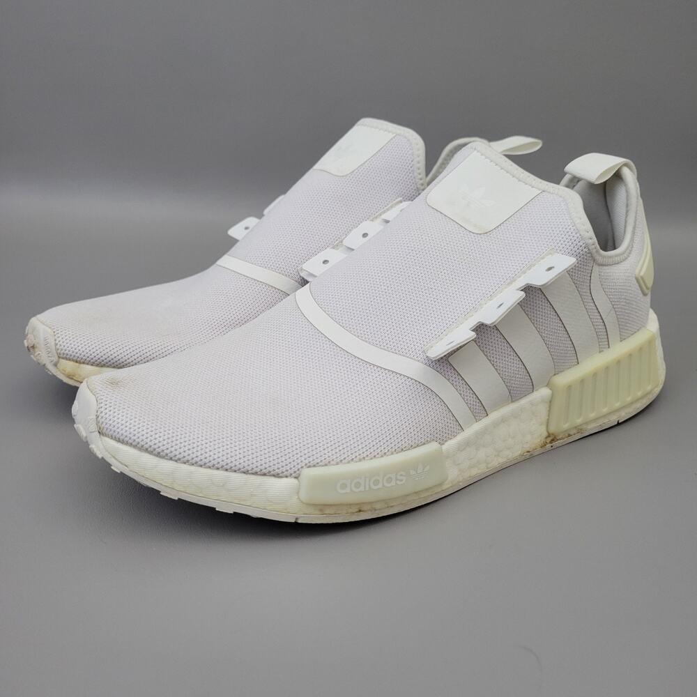 Adidas NMD R1 Men’s Size 11.5 White Running Shoes Sneakers GZ9259